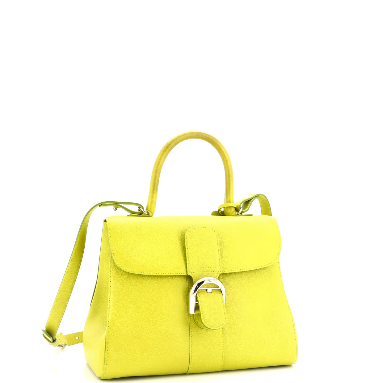 Brillant Top Handle Bag Leather MM - Deep Luxury