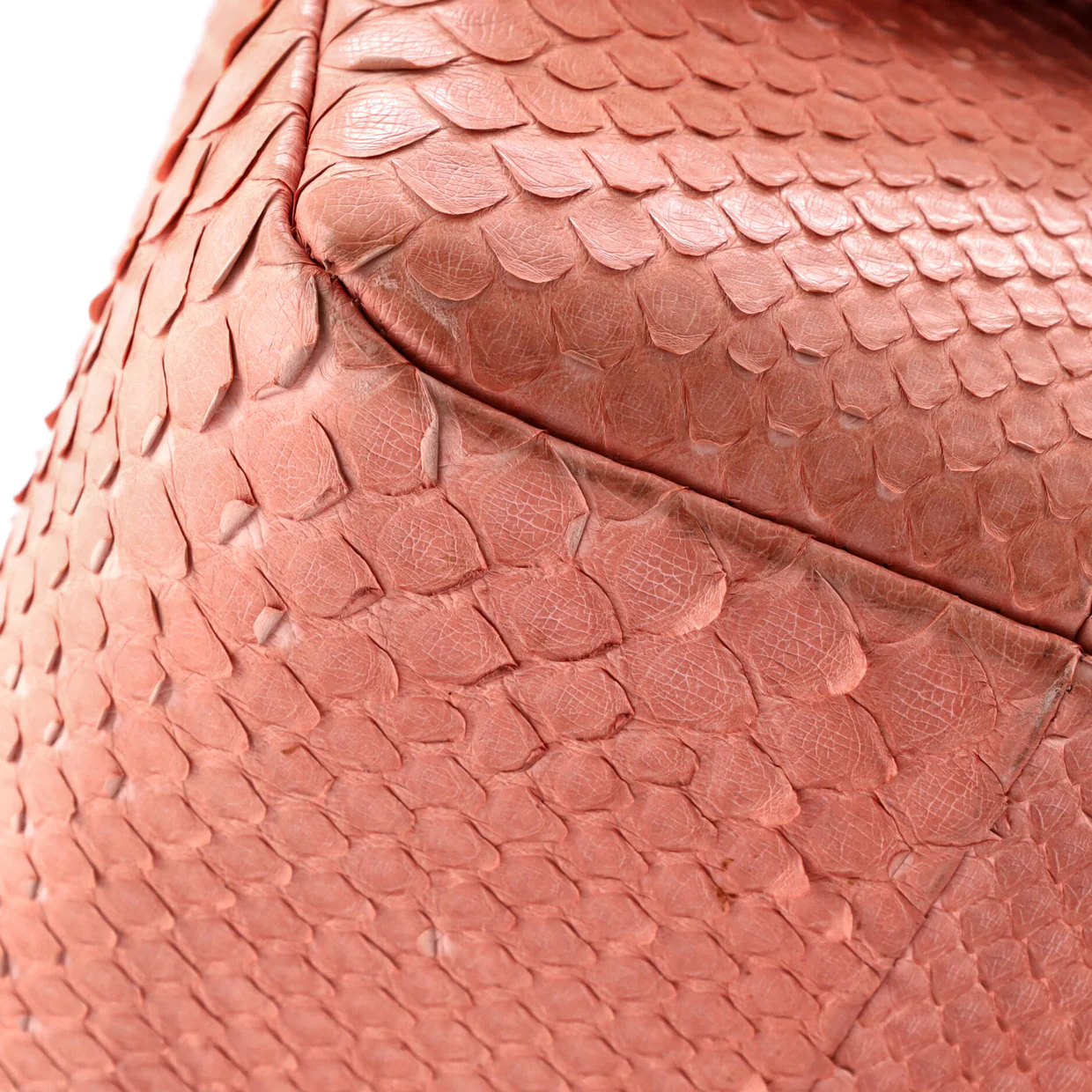 Classic Double Flap Bag Python Jumbo - Deep Luxury