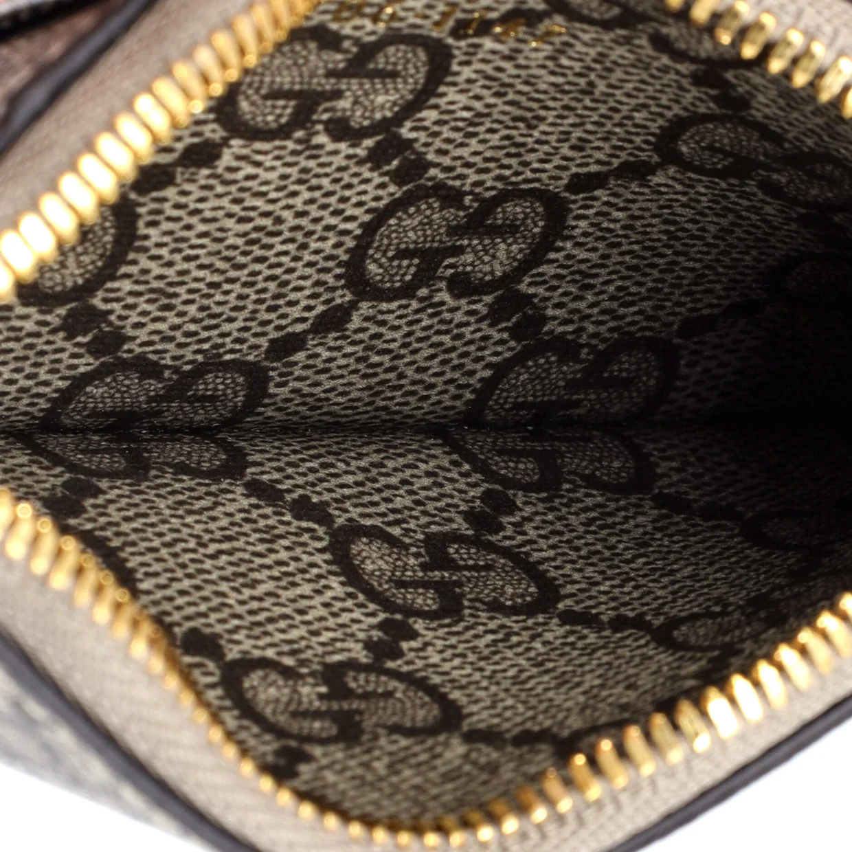 x Balenciaga The Hacker Project Zip Card Case with Strap GG Coated Canvas - Deep Luxury