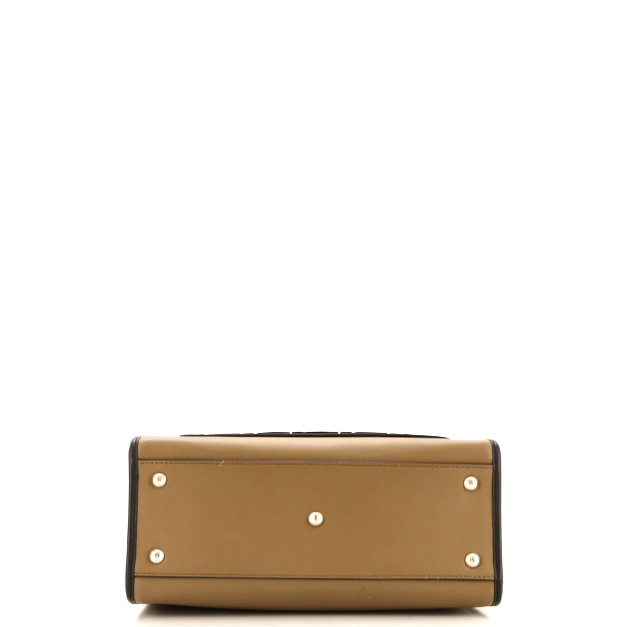 Runaway Bag Leather and Zucca Velvet Small - Deep Luxury