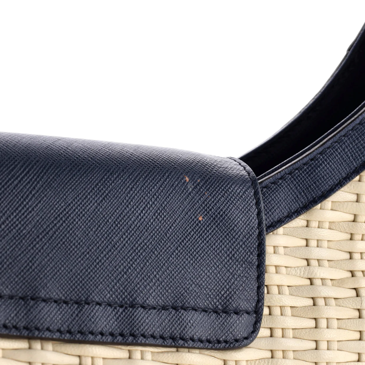 Gancini Flip Lock Hobo Woven Leather - Deep Luxury