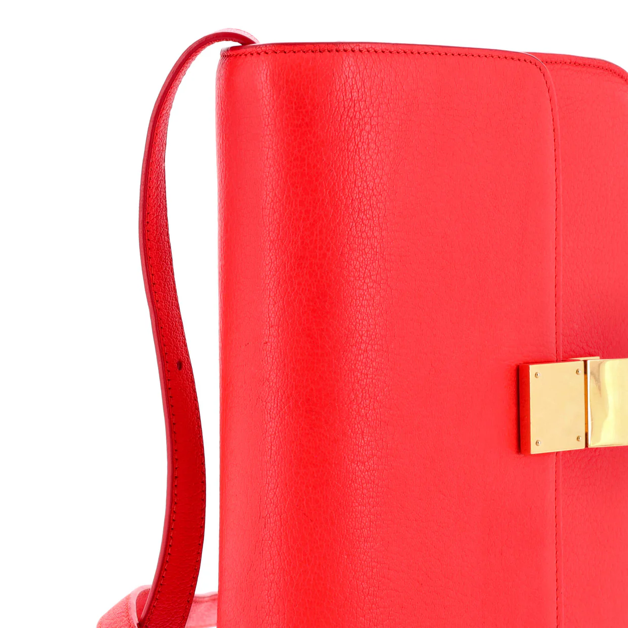 Classic Box Bag Grainy Leather Medium - Deep Luxury