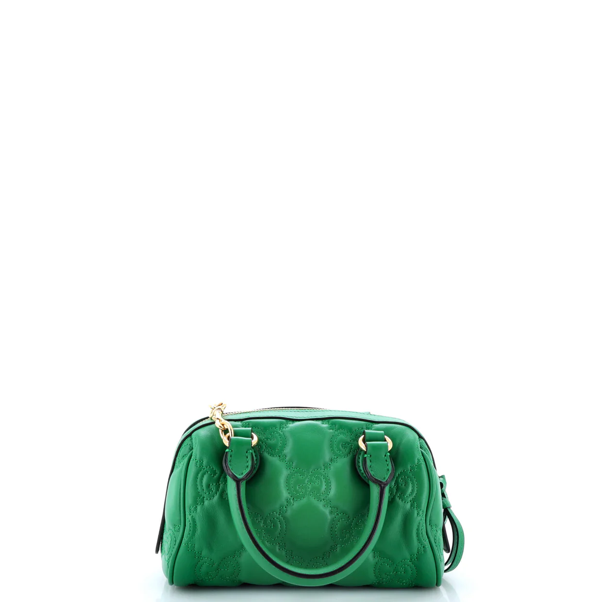 Ophidia Convertible Boston Top Handle Bag GG Matelasse Leather Mini - Deep Luxury