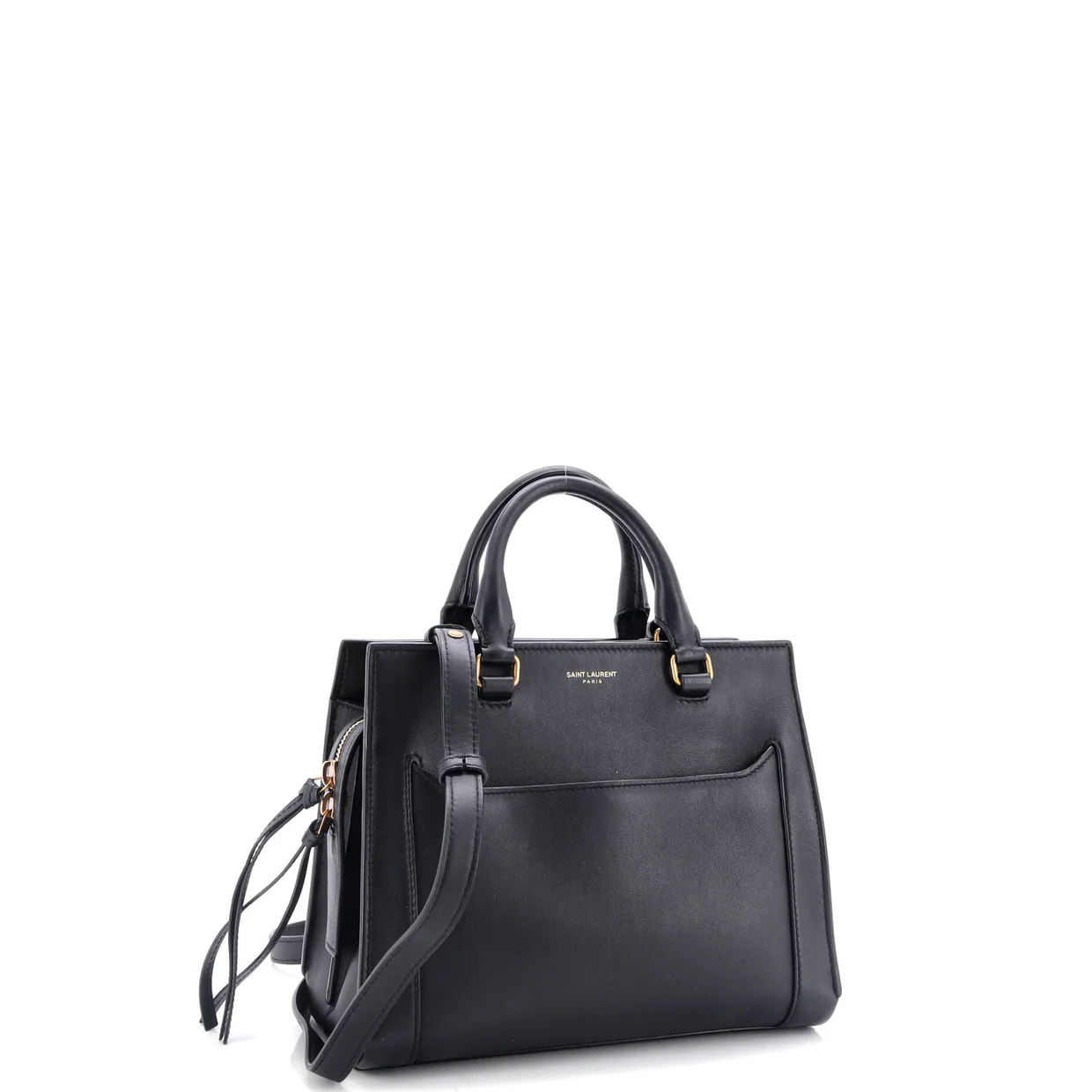 East Side Tote Smooth Leather Small - Deep Luxury