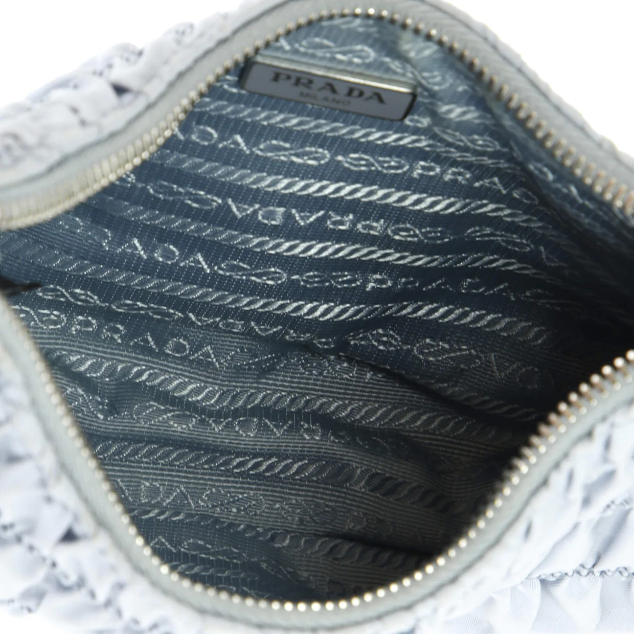 Hobo Tessuto Gaufre with Saffiano Mini - Deep Luxury