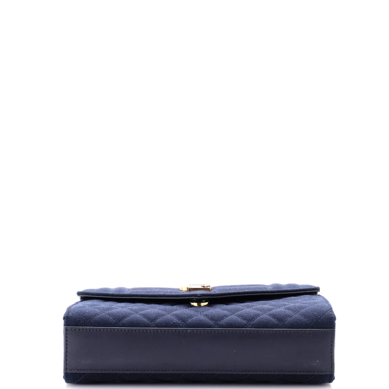 Classic Monogram Envelope Satchel Mixed Matelasse Canvas Medium - Deep Luxury