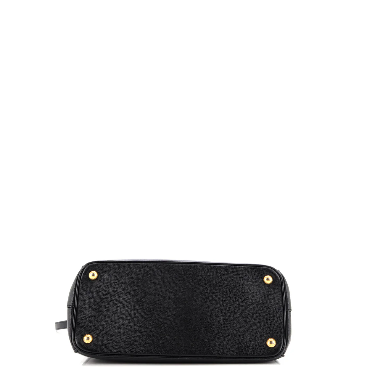 Double Zip Lux Tote Saffiano Leather Small - Deep Luxury