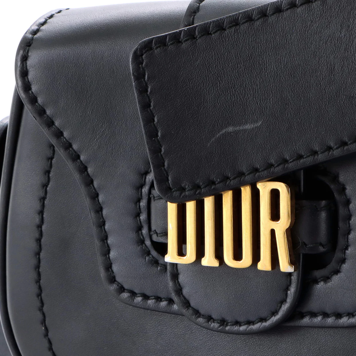 D-Fence Saddle Bag Leather Small - Deep Luxury