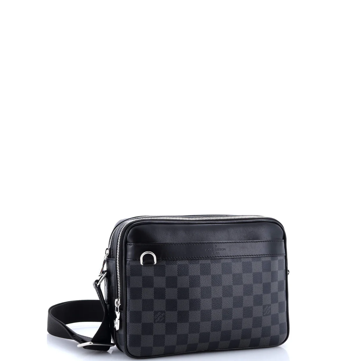 Trocadero NM Messenger Damier Graphite PM - Deep Luxury