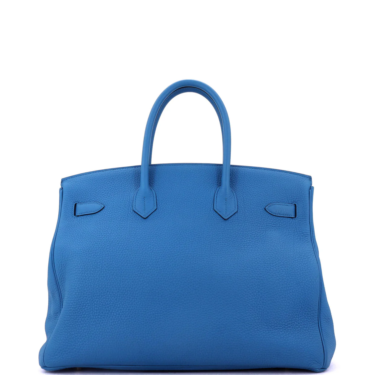Birkin Handbag Bleu Zellige Togo with Gold Hardware 35 - Deep Luxury