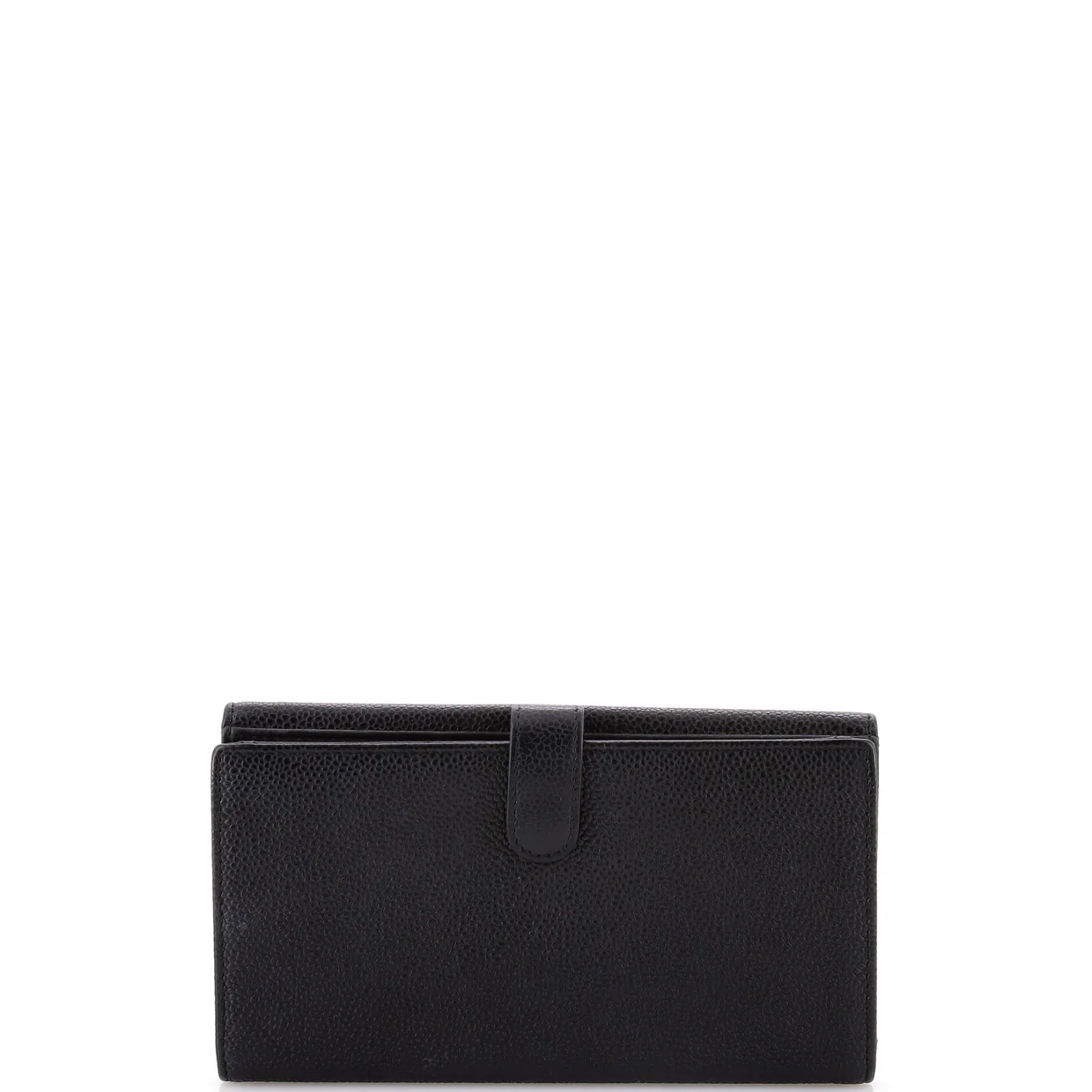 Timeless CC Flap Wallet Caviar Long - Deep Luxury