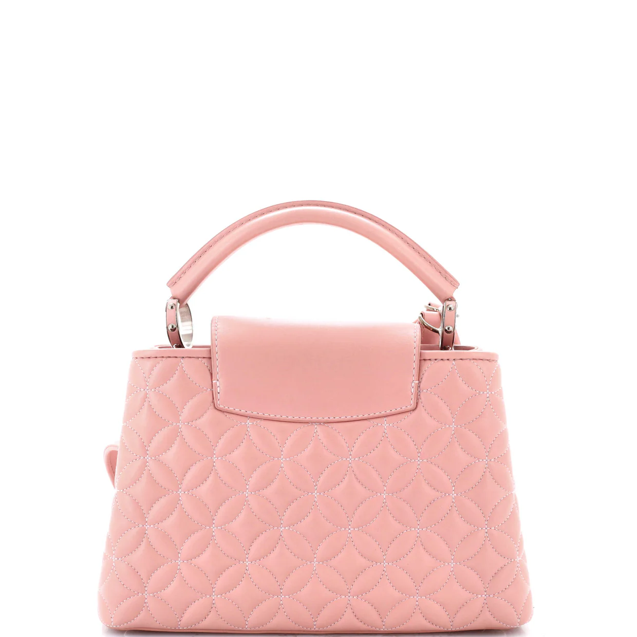 Capucines Bag Monogram Flower Quilted Lambskin BB - Deep Luxury