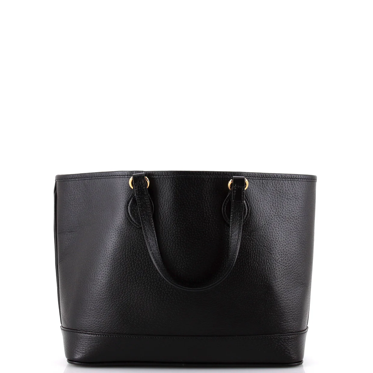 Ophidia Top Handle Shopping Tote Leather Small - Deep Luxury