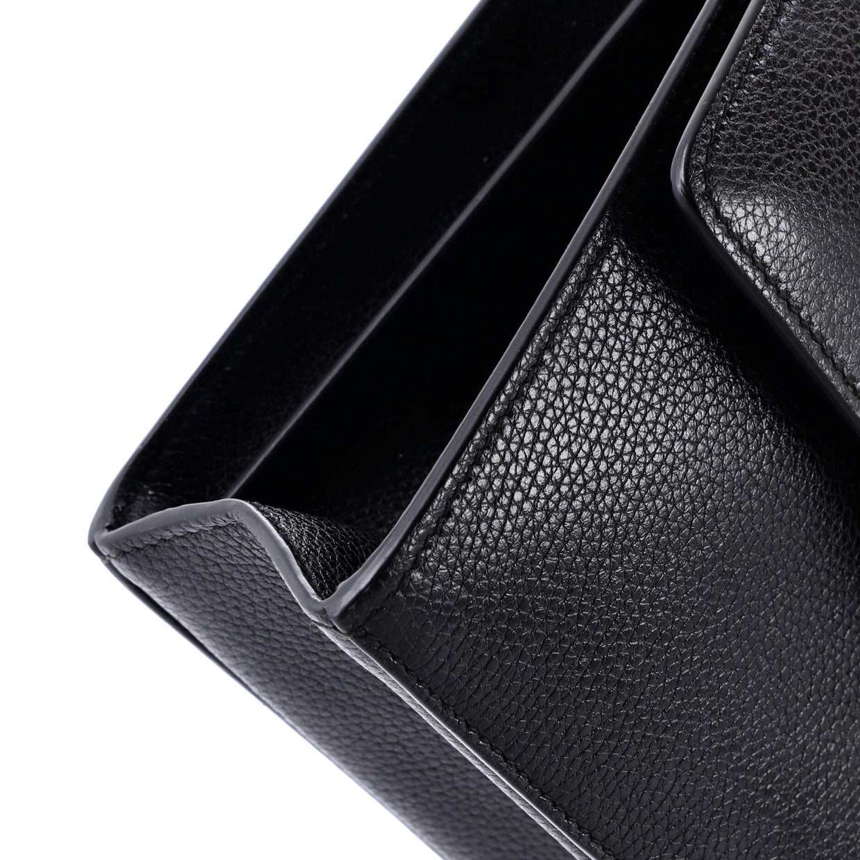 Zumi Flap Shoulder Bag Leather Small - Deep Luxury
