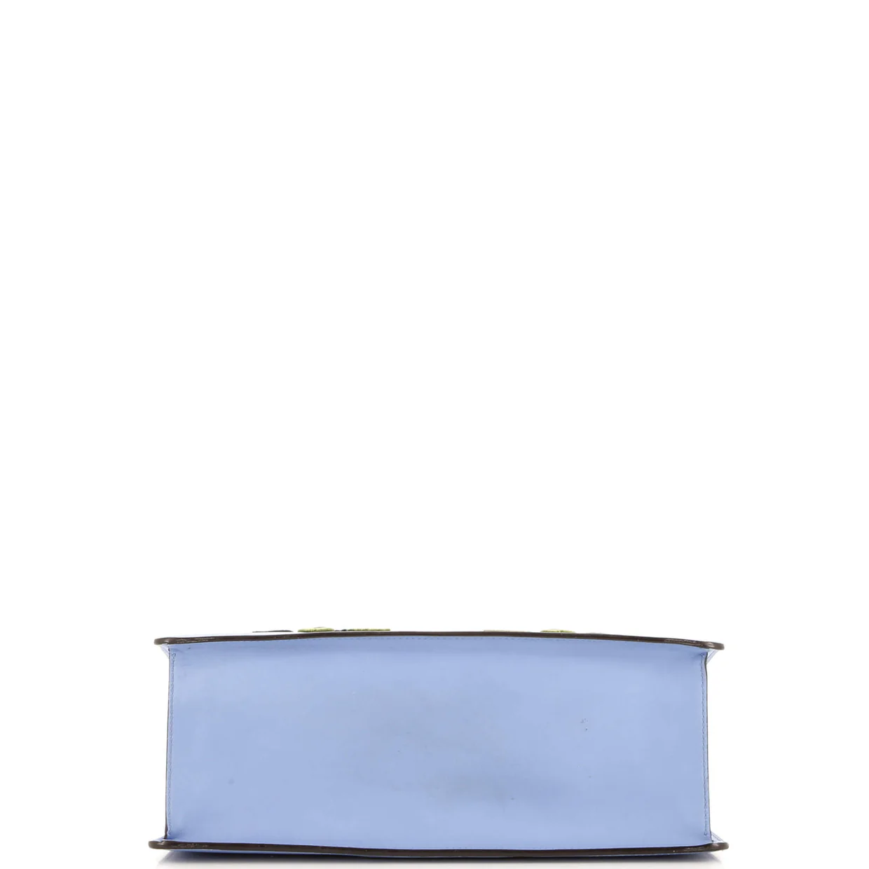 Sylvie Top Handle Bag Embroidered Leather Medium - Deep Luxury