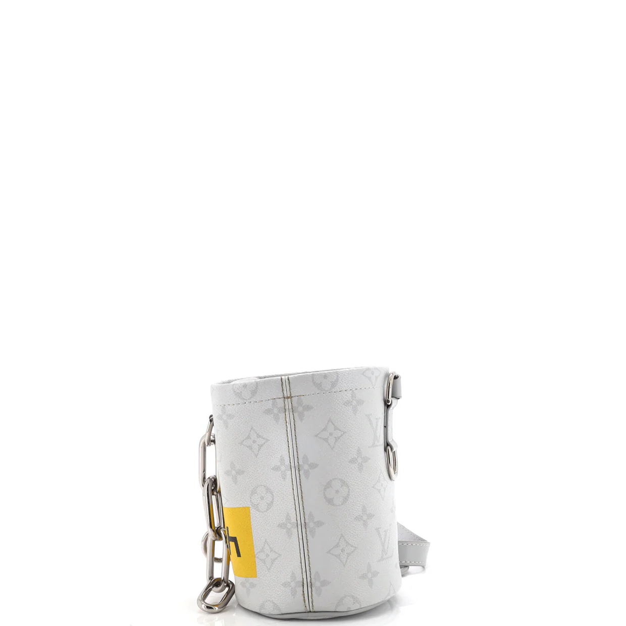 Chalk Nano Bag Limited Edition Logo Story Monogram Canvas - Deep Luxury