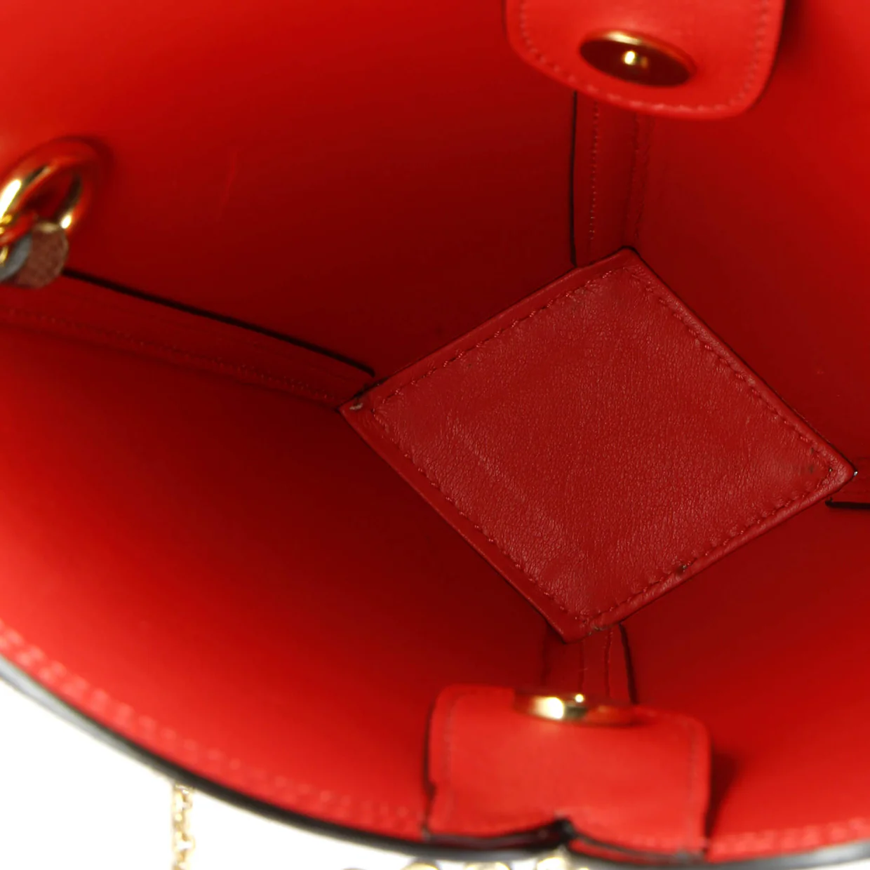 Valentine's Day Chain Heart Bag Printed GG Coated Canvas Small - Deep Luxury