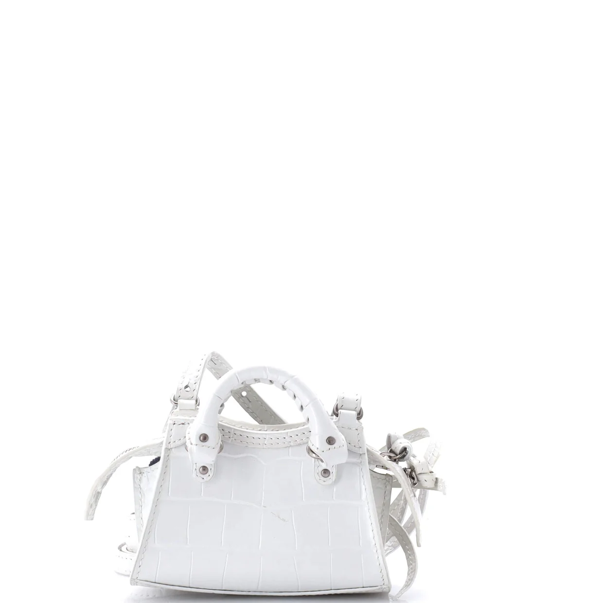 Neo Classic City Bag Crocodile Embossed Leather Super Nano - Deep Luxury