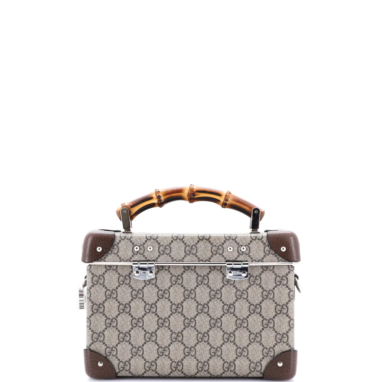 Bamboo Globe-Trotter Vanity Case GG Coated Canvas - Deep Luxury