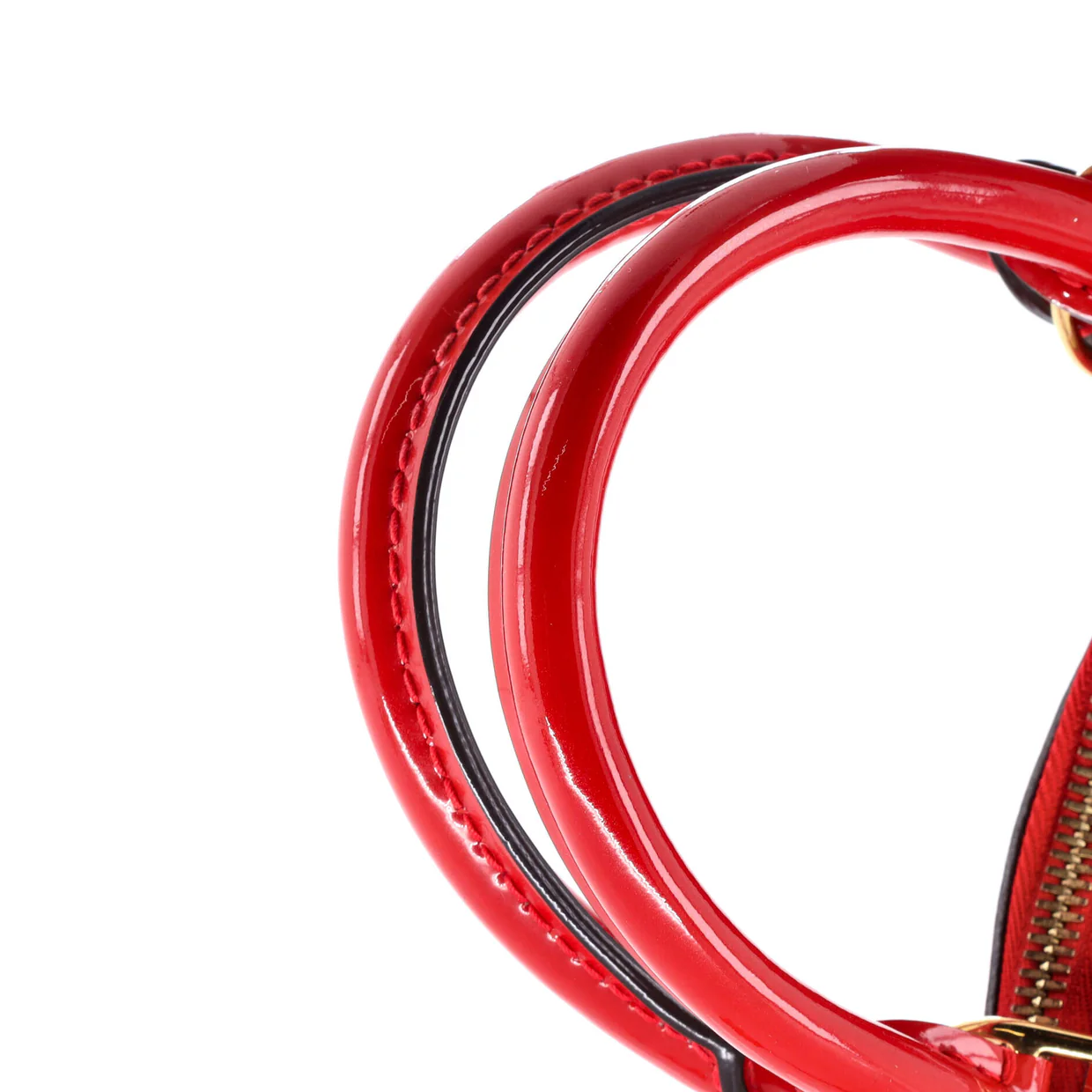 Alma Handbag Monogram Vernis PM - Deep Luxury