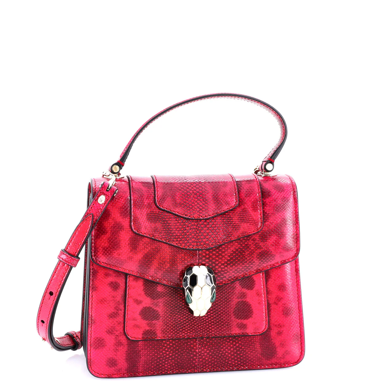 Serpenti Forever Top Handle Bag Karung Small - Deep Luxury