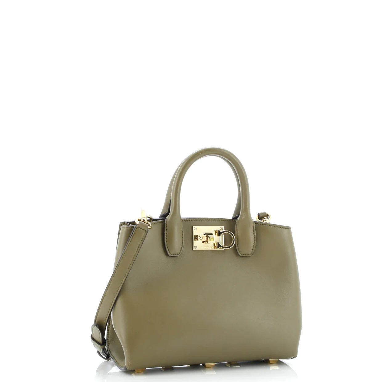 Studio Box Satchel Leather Small - Deep Luxury