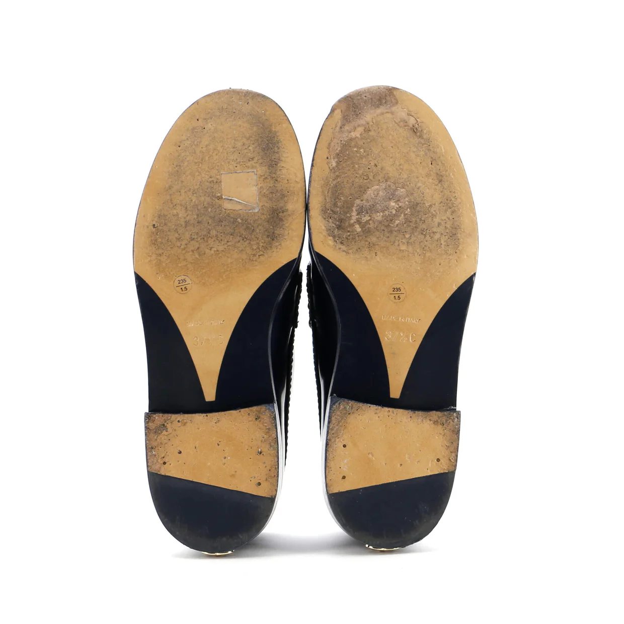 Women's Logo Loafers Shiny Calfskin - Deep Luxury