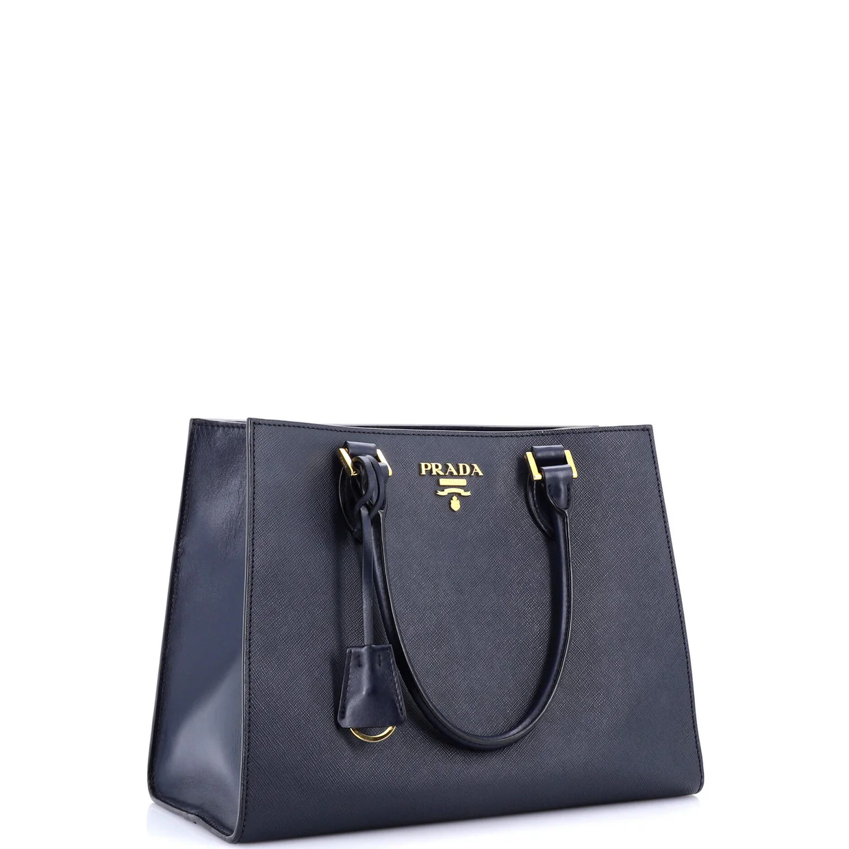 Convertible Open Tote Saffiano Leather Medium - Deep Luxury