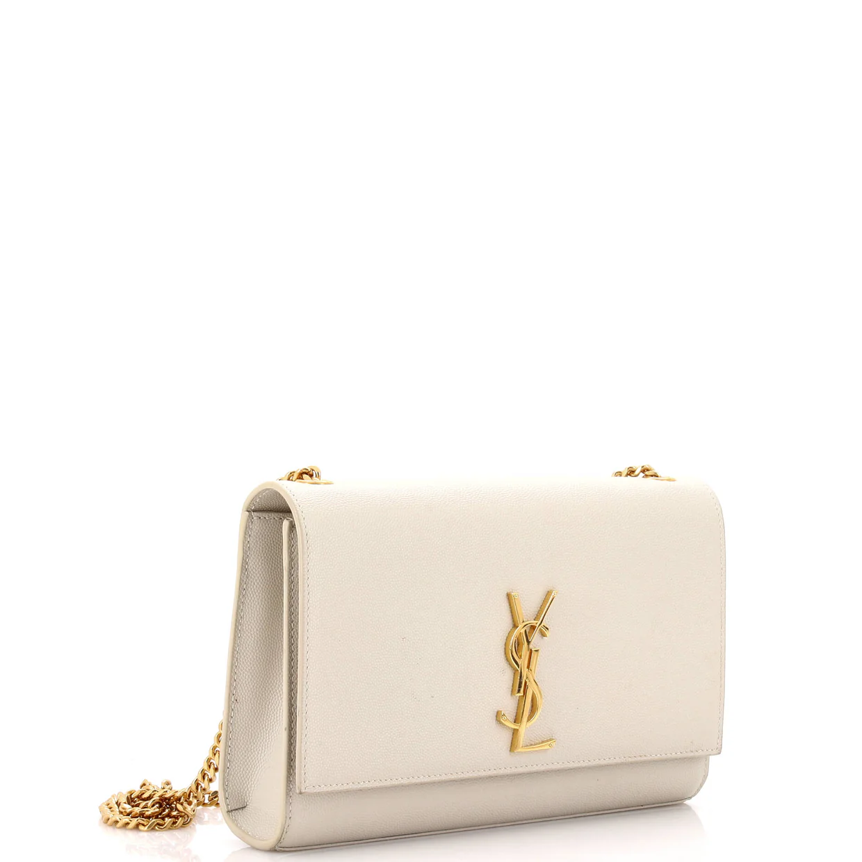 Classic Monogram Crossbody Bag Grainy Leather Medium - Deep Luxury