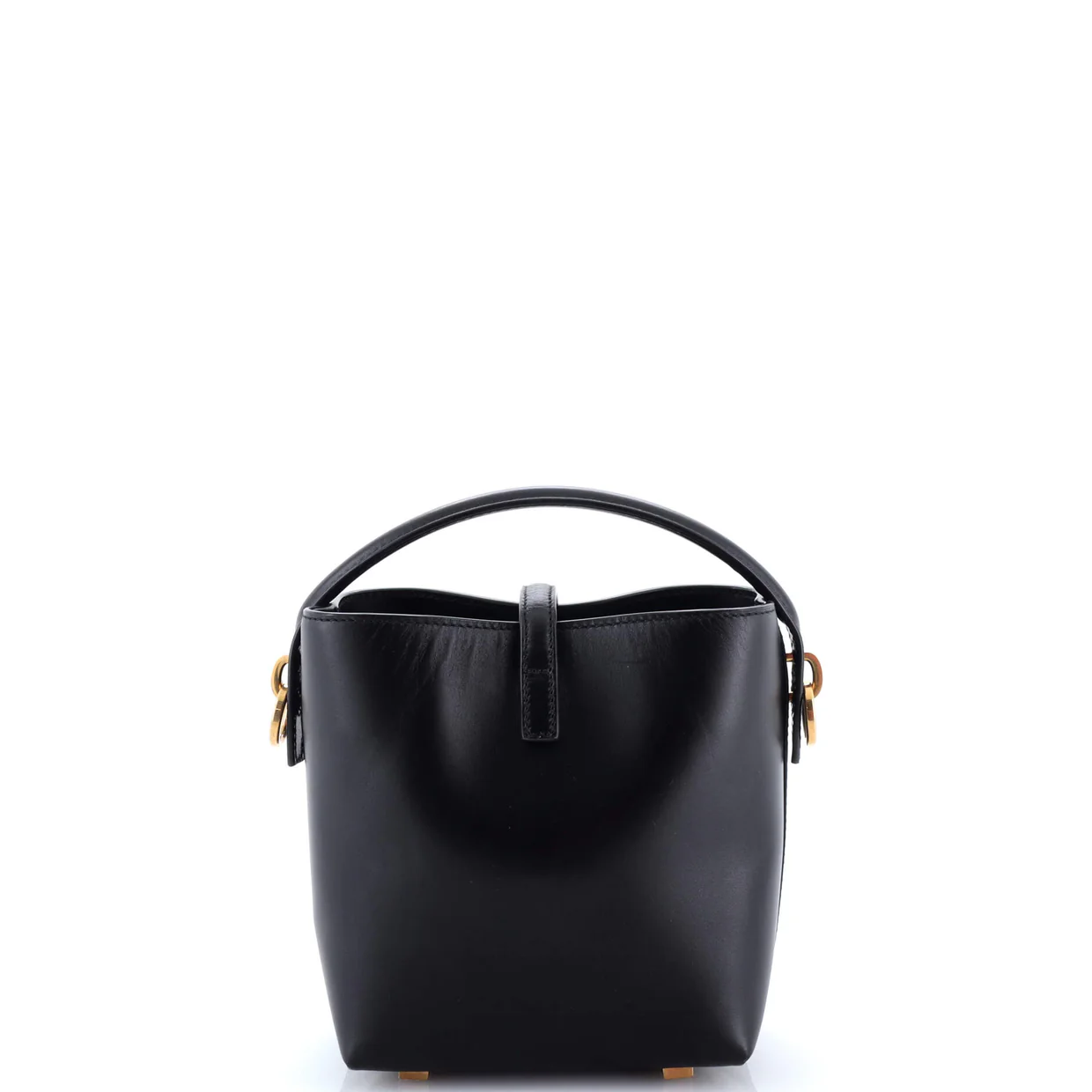 Le 37 Bucket Bag Leather Mini - Deep Luxury