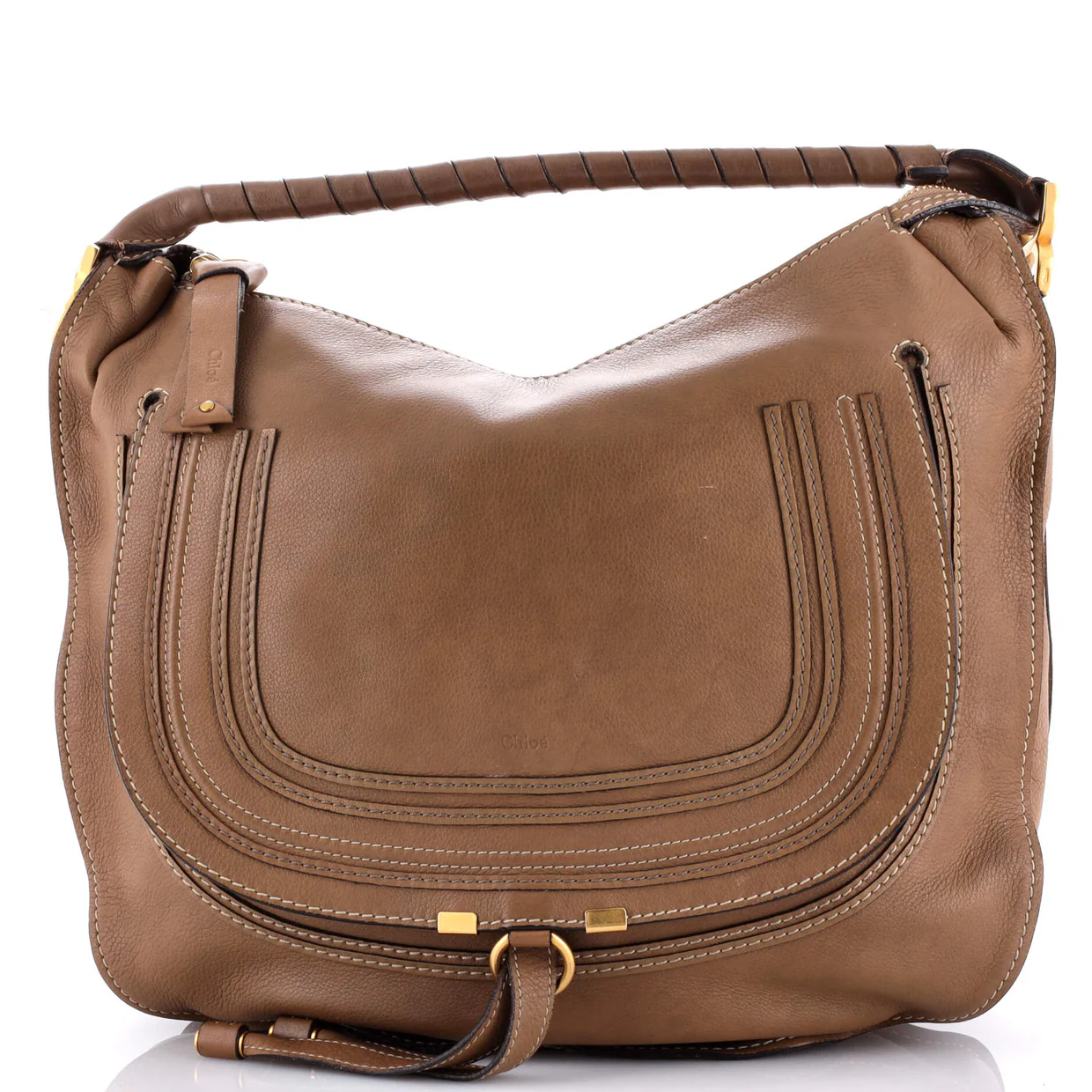 Marcie Hobo Leather Large - Deep Luxury