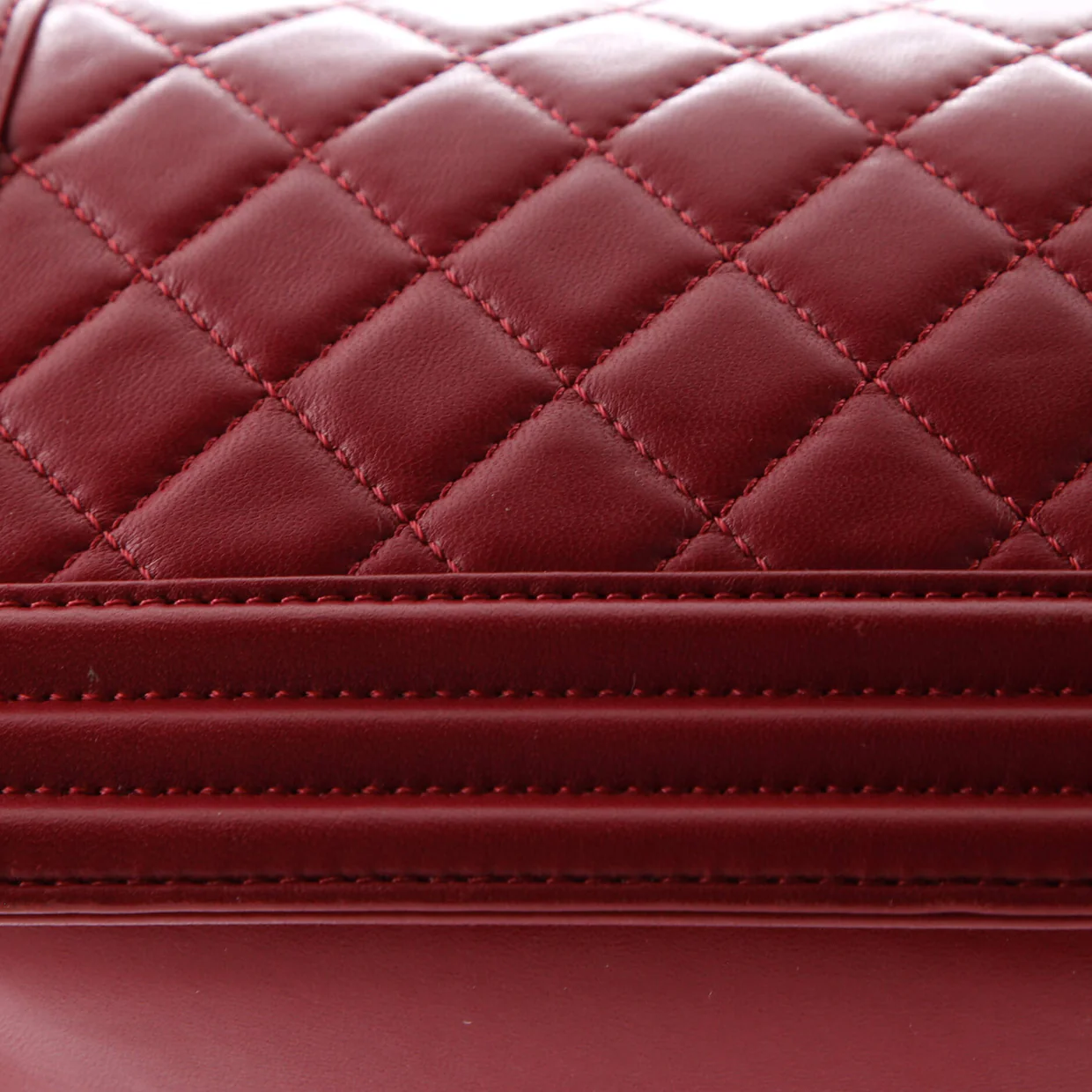 Boy Flap Bag Quilted Lambskin Small - Deep Luxury