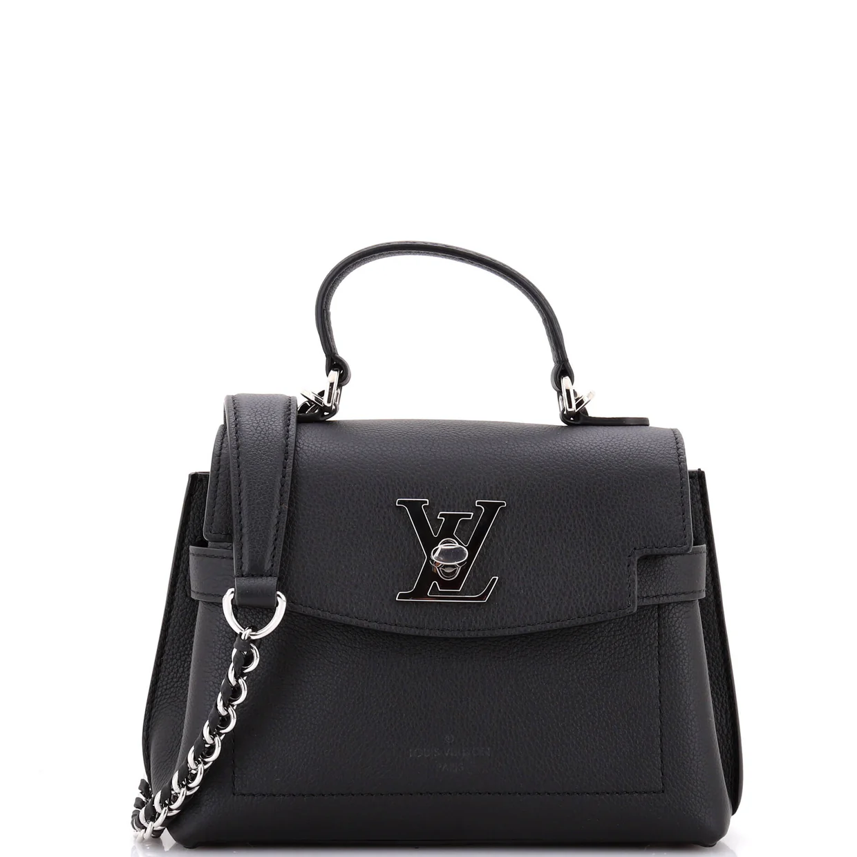 Lockme Ever Handbag Leather Mini - Deep Luxury
