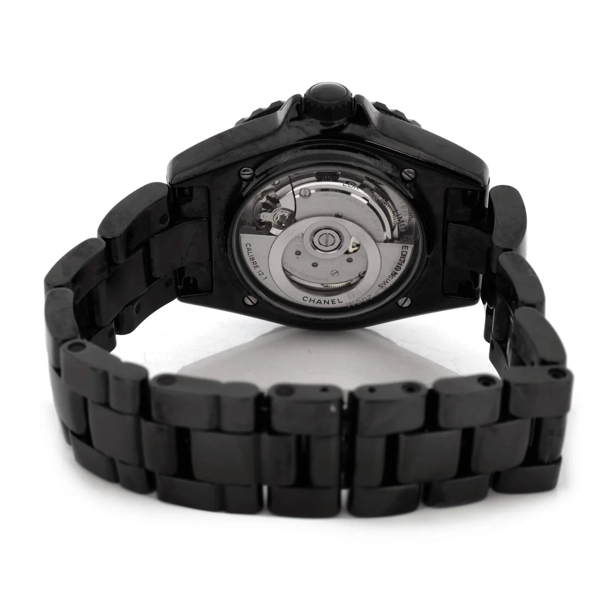 J12 Wanted de Chanel Automatc Watch Ceramic and Stainless Steel 38 - Deep Luxury