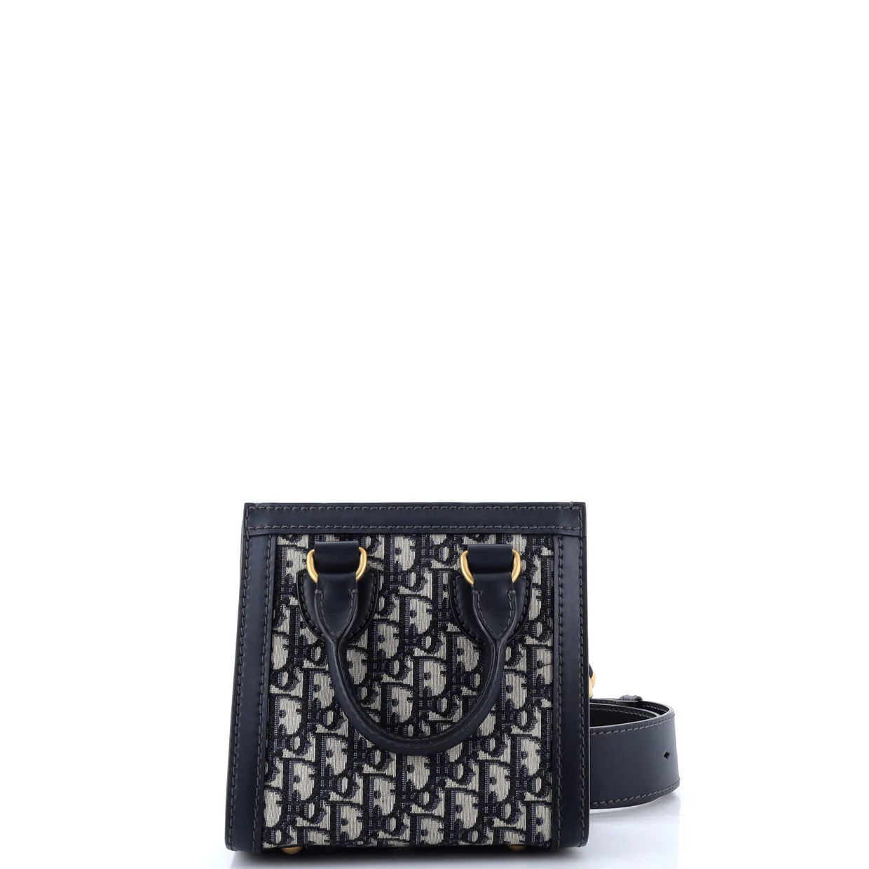 Pocket Tote Bag Oblique Canvas Mini - Deep Luxury