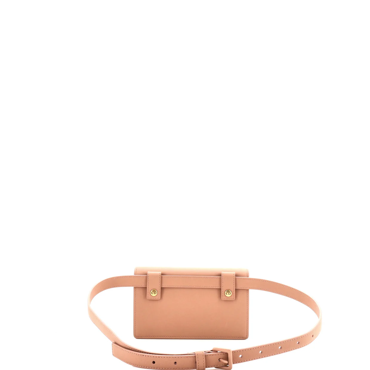 Ultra Matte Saddle Rectangular Belt Bag Leather - Deep Luxury