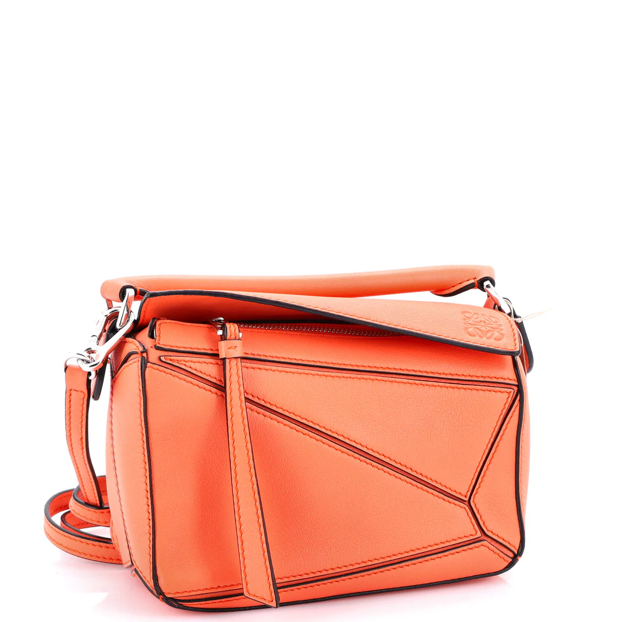 Puzzle Bag Leather Mini - Deep Luxury