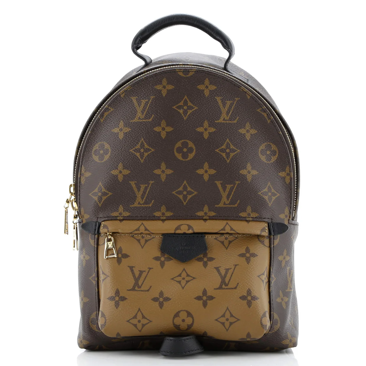 Palm Springs Backpack Reverse Monogram Canvas PM - Deep Luxury