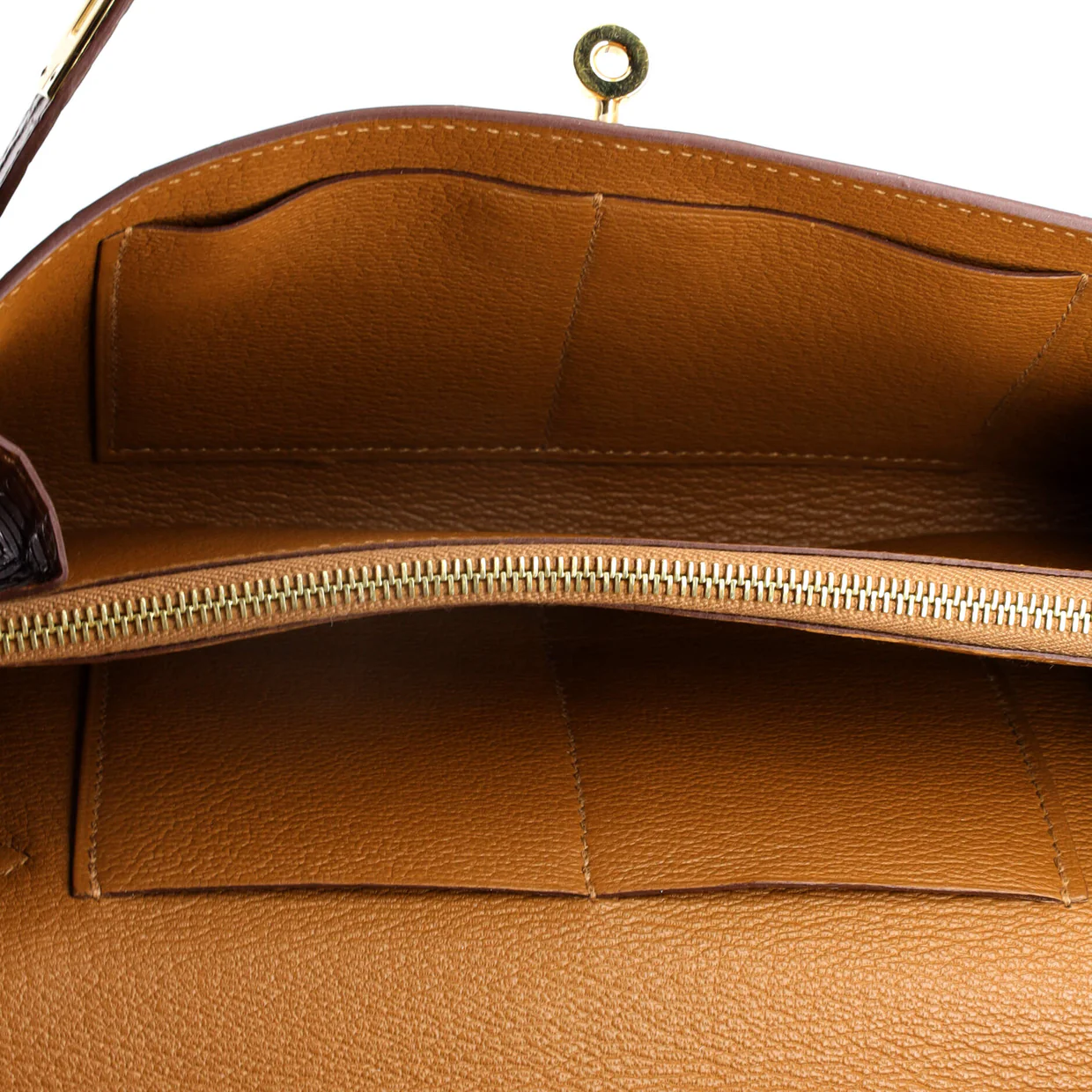 Kelly To Go Wallet Alligator - Deep Luxury