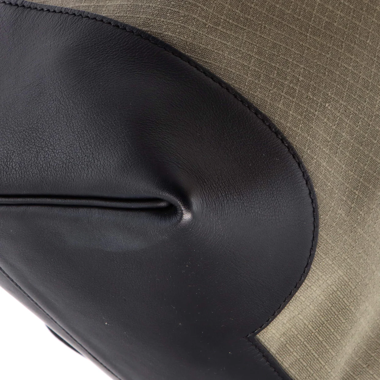 Allback Backpack Bivouac Toile with Leather - Deep Luxury