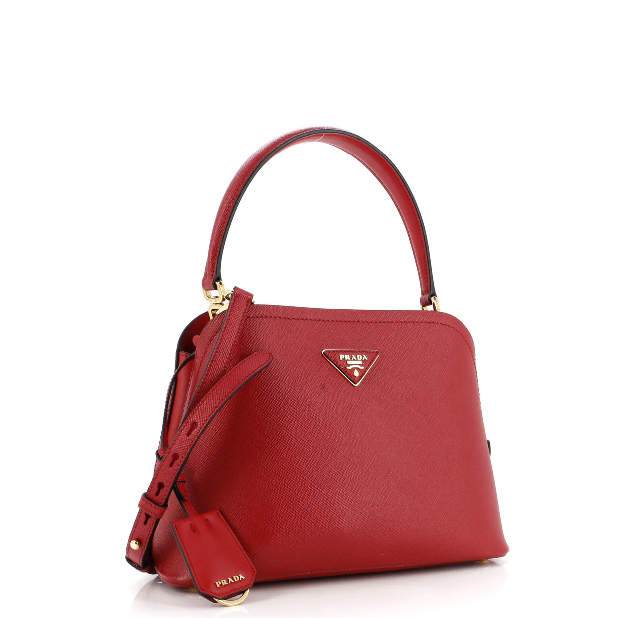 Matinee Bag Saffiano Leather Small - Deep Luxury