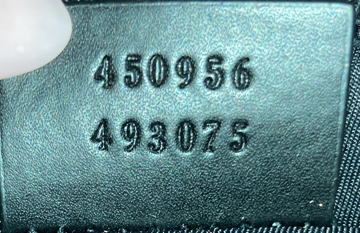 Double Web Belt Bag GG Coated Canvas with Leather - Deep Luxury