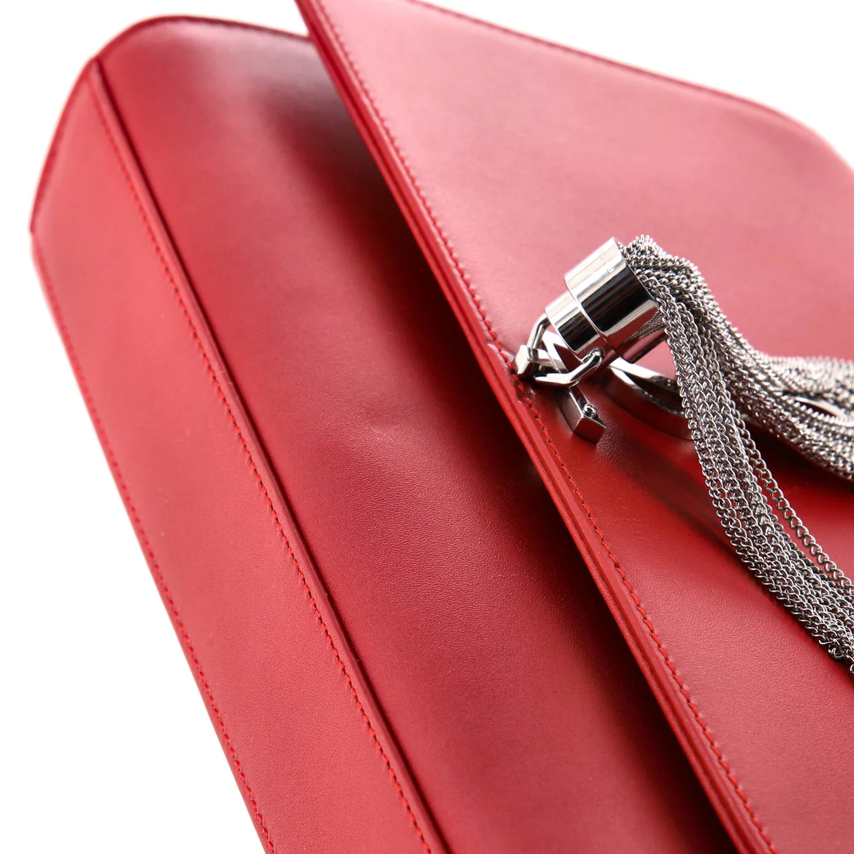 Classic Monogram Tassel Crossbody Bag Leather Medium - Deep Luxury