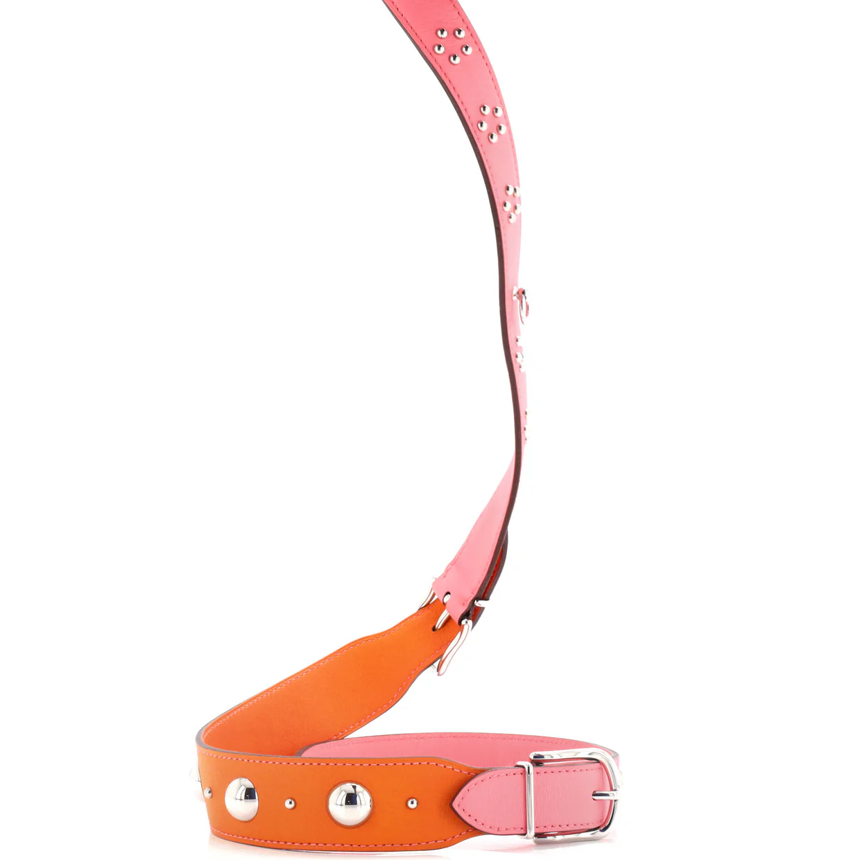 Carnaby Losange Shoulder Strap Studded Leather - Deep Luxury