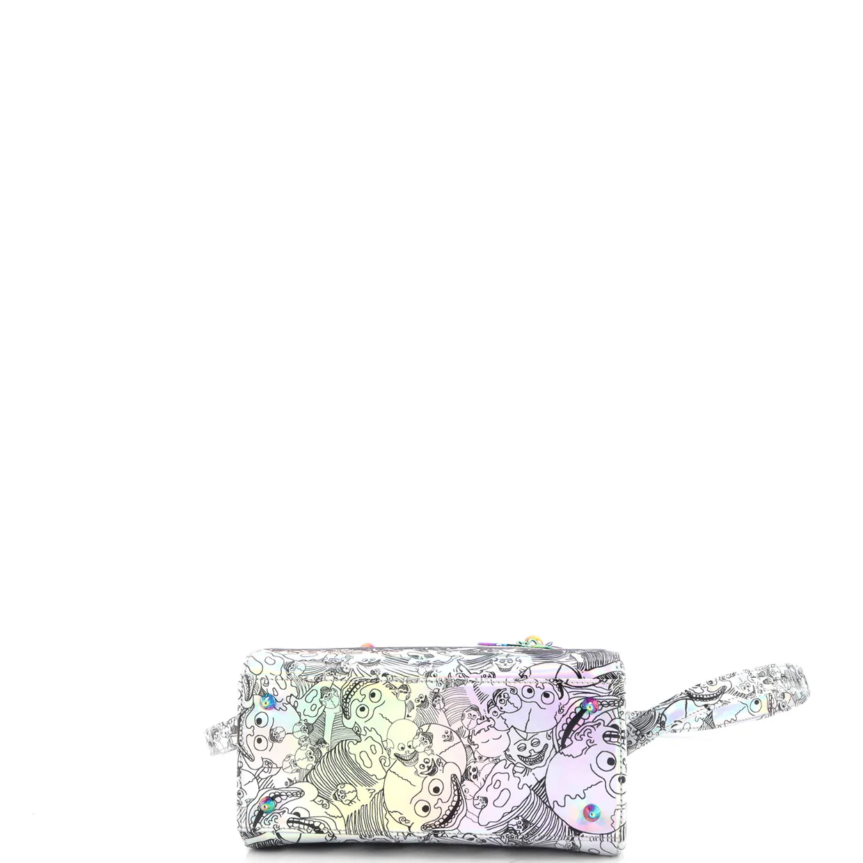 Lady Dior Art Bag Limited Edition Zhang Huan Metallic Leather Small - Deep Luxury