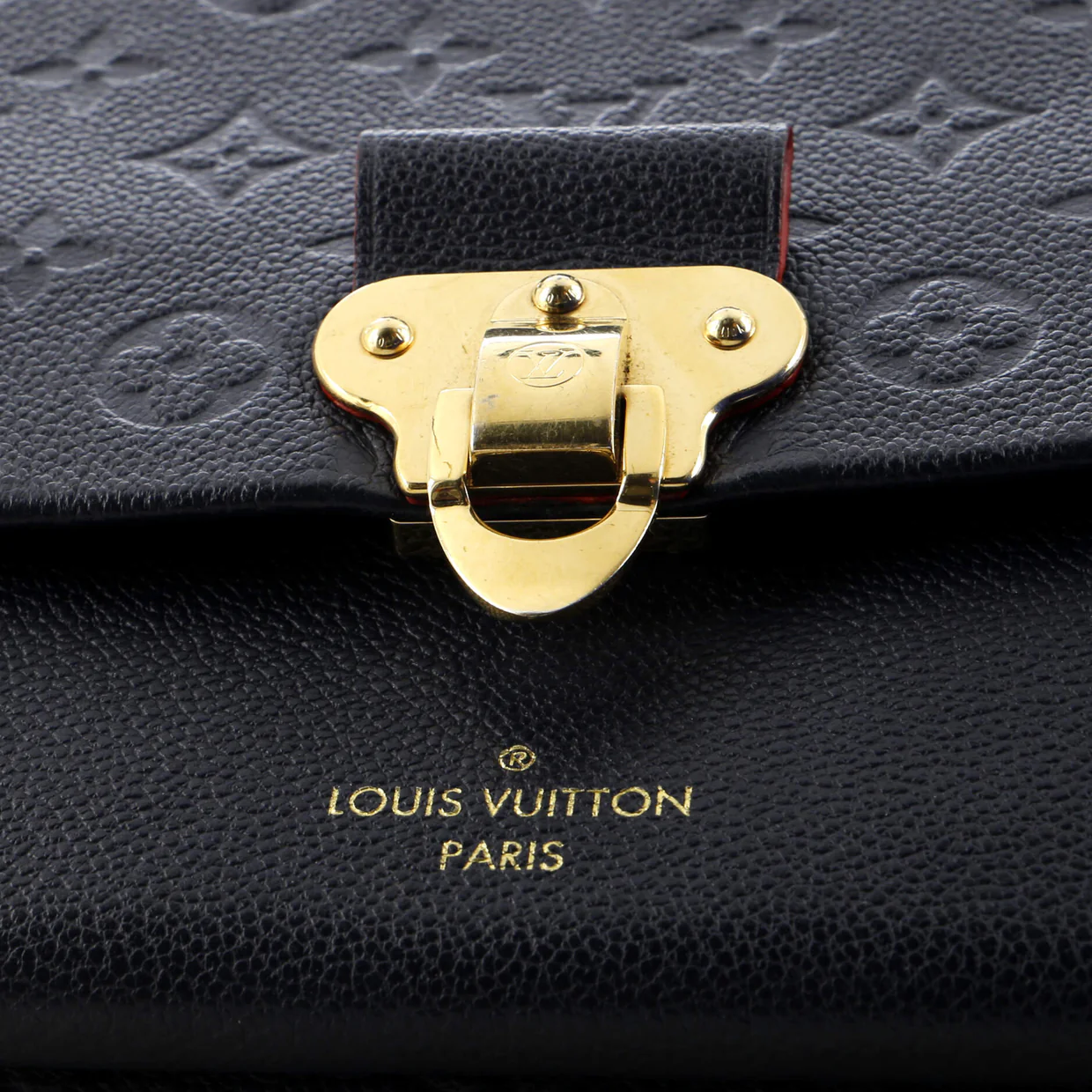 Vavin Handbag Monogram Empreinte Leather PM - Deep Luxury