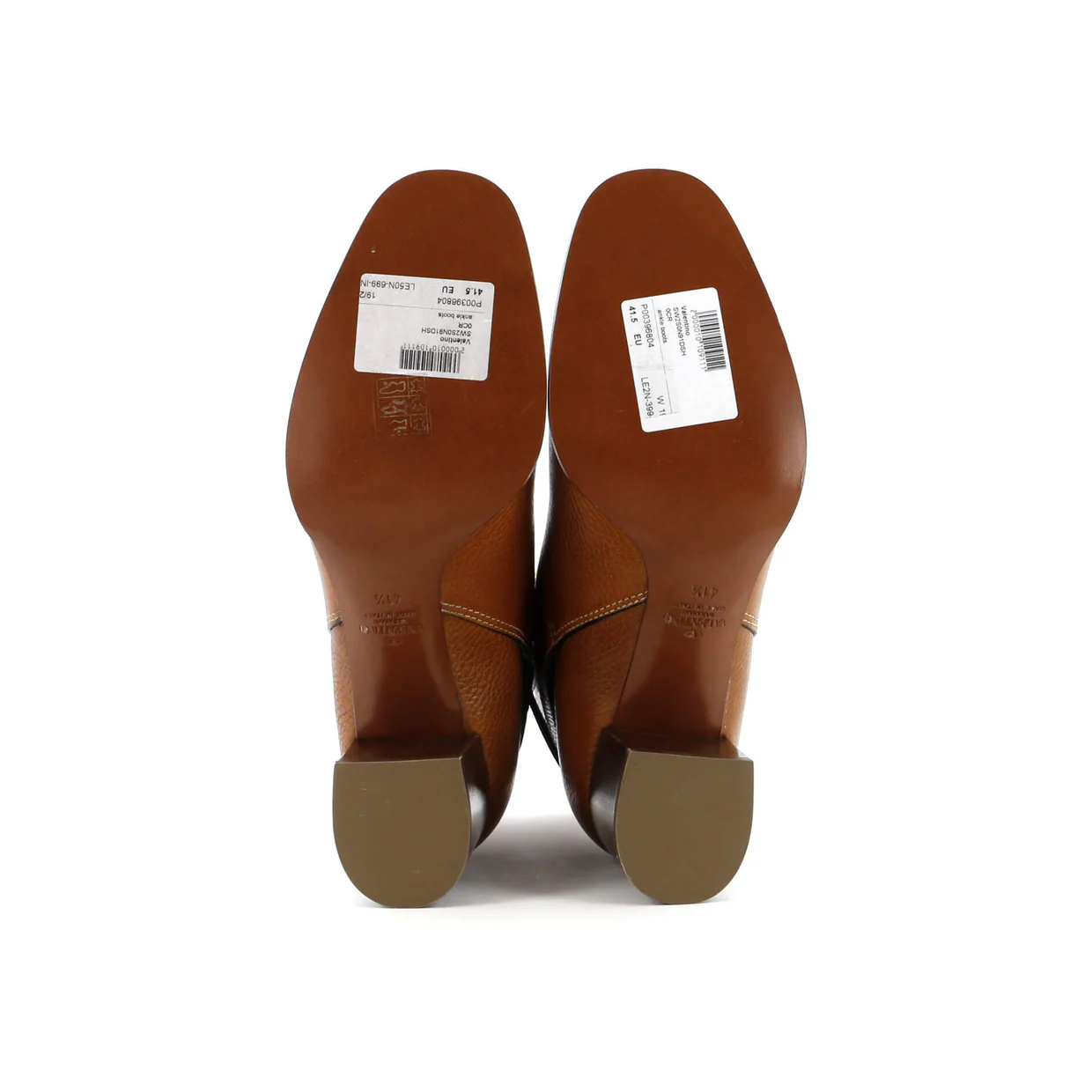 Women's VLogo Belt Ankle Boots Leather - Deep Luxury