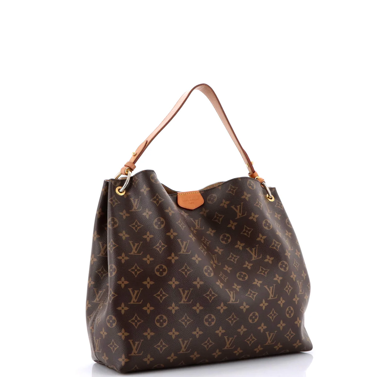 Graceful Handbag Monogram Canvas MM - Deep Luxury