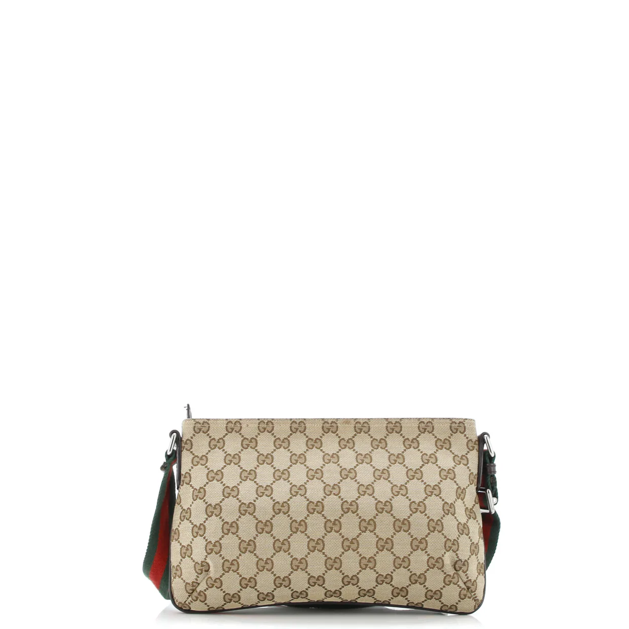 Web Strap Messenger Bag GG Canvas Small - Deep Luxury