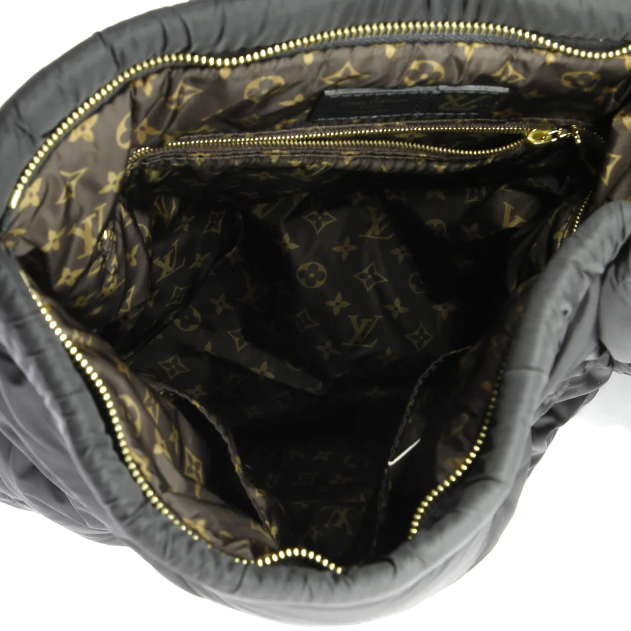 Pillow Backpack Monogram Quilted Econyl Nylon - Deep Luxury